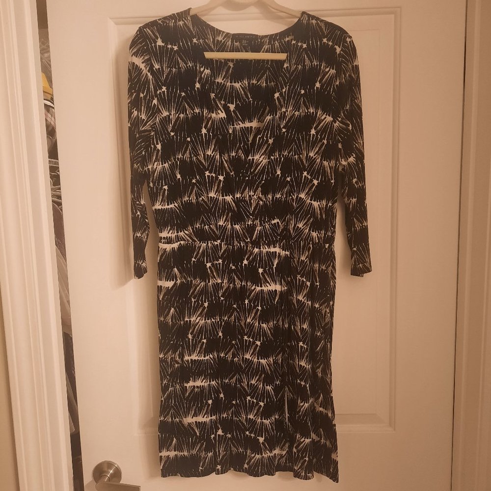 Willi Smith 3/4 Length Sleeve Wrap Dress XL